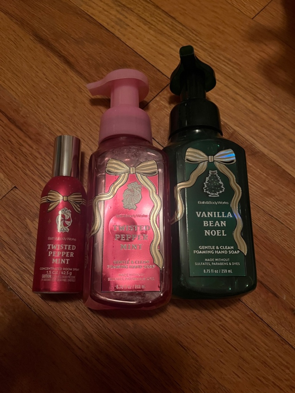 Bath and Bodyworks soaps and room spray